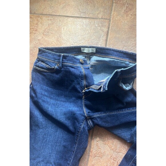 J. Jill Jeans Women's size 8 Denim blue Authentic Fit Slim Jeans #119 - Picture 4 of 8